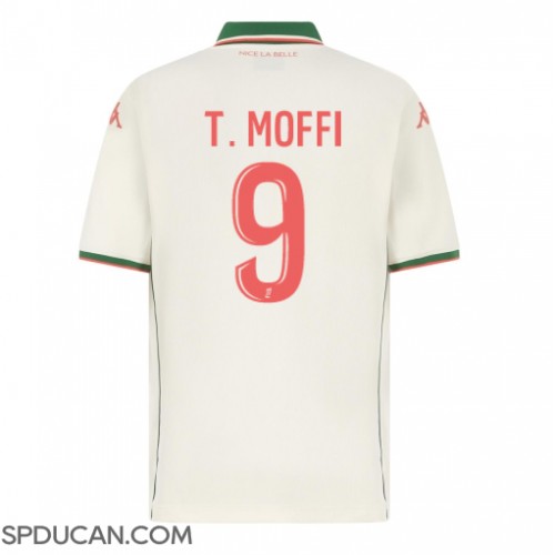 Muški Nogometni Dres OGC Nice Terem Moffi #9 Gostujuci 2025-26 Kratak Rukav